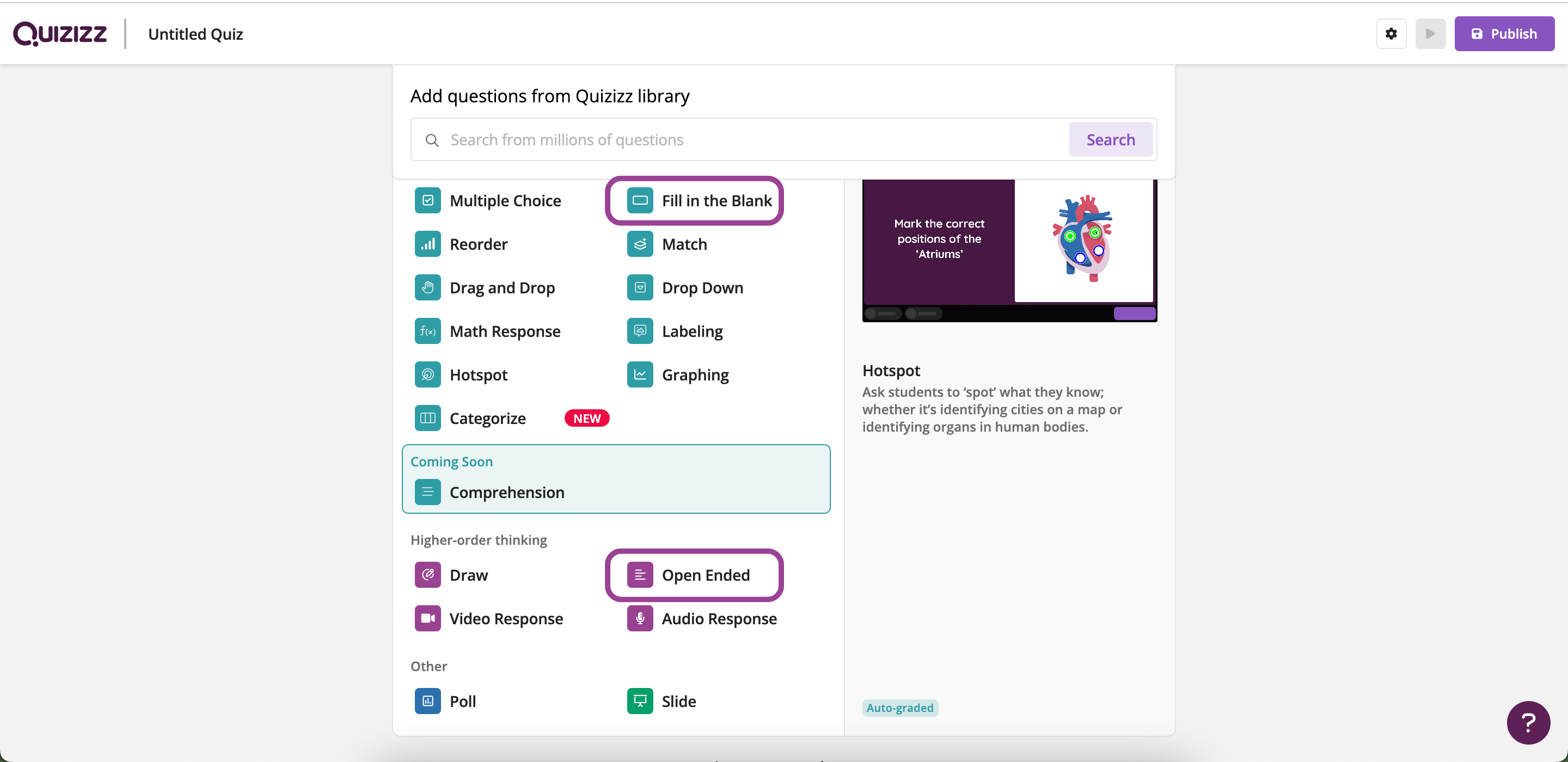 Create a Quiz on Quizizz – Help Center