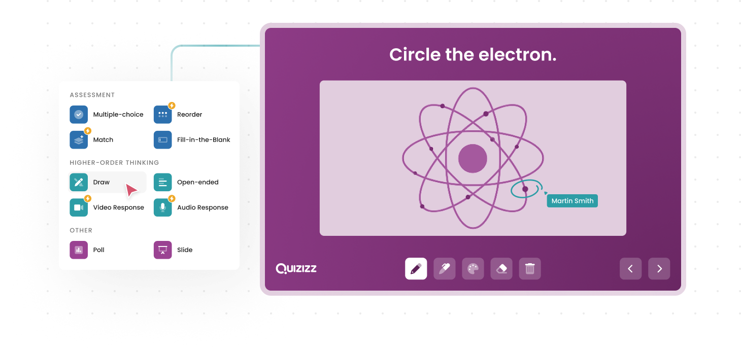 Quizizz - How to start a live game