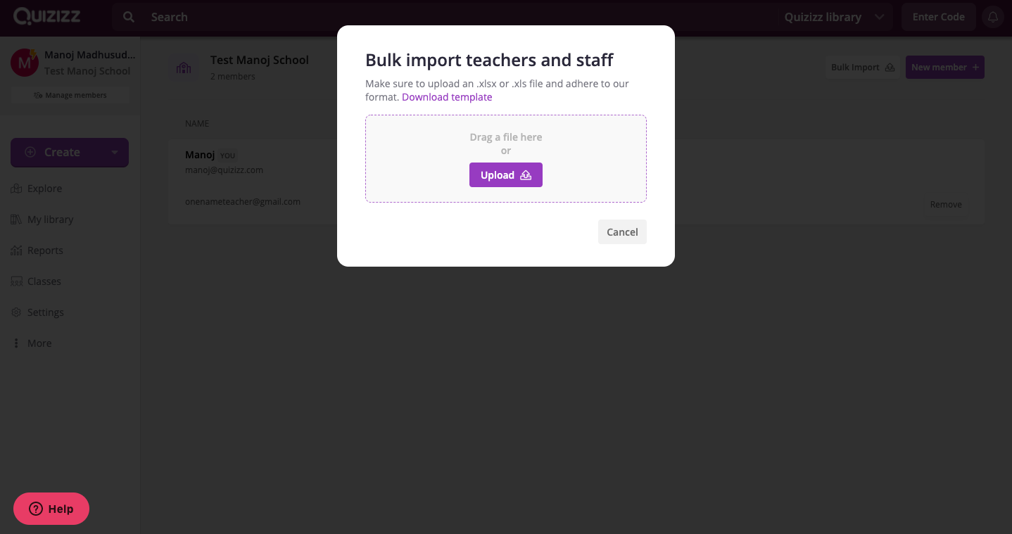 Quizizz on X: Welcome to classes on Quizizz! - Create a class