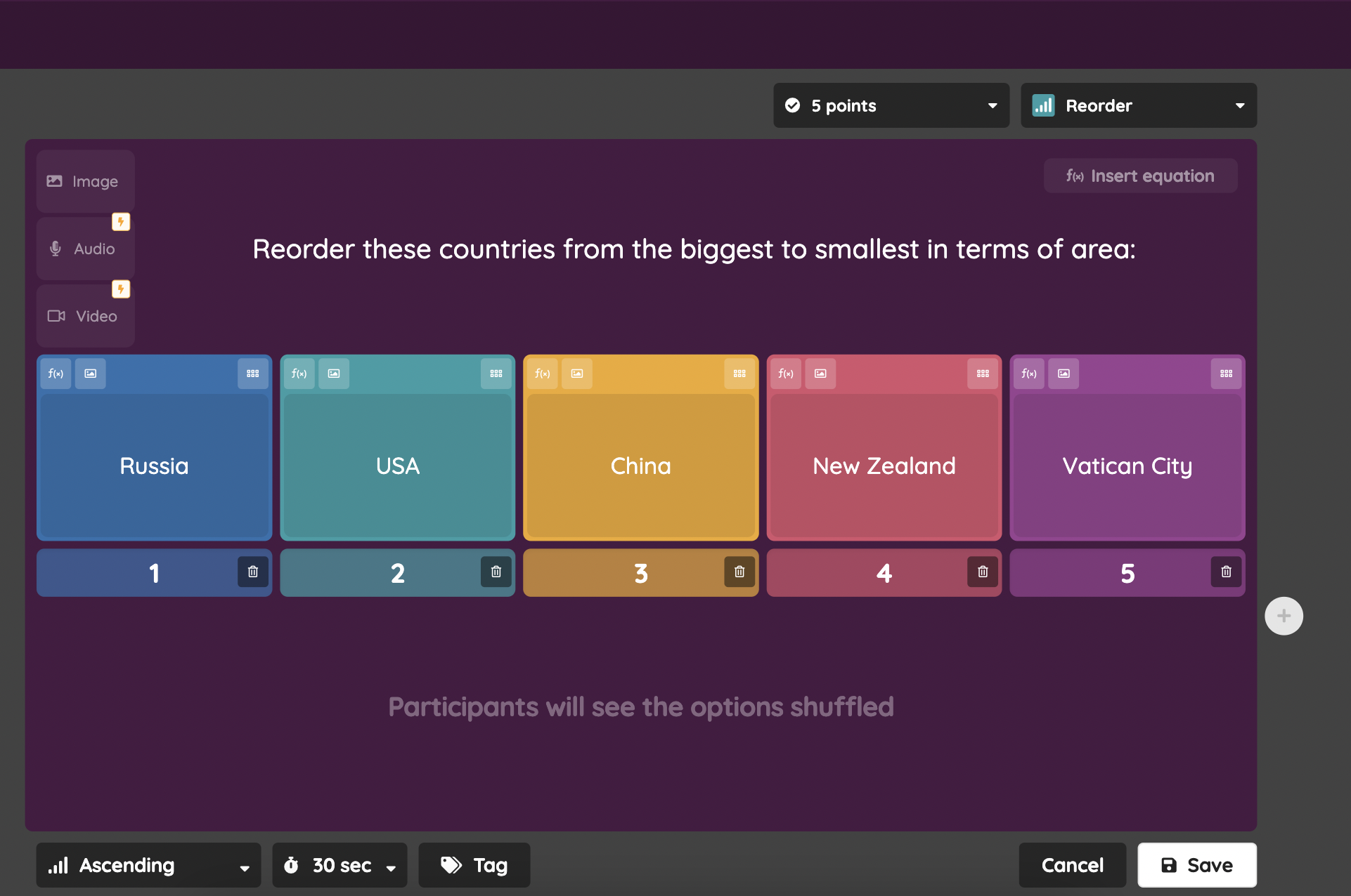 5. Quizizz: Checking Reports of Participants 